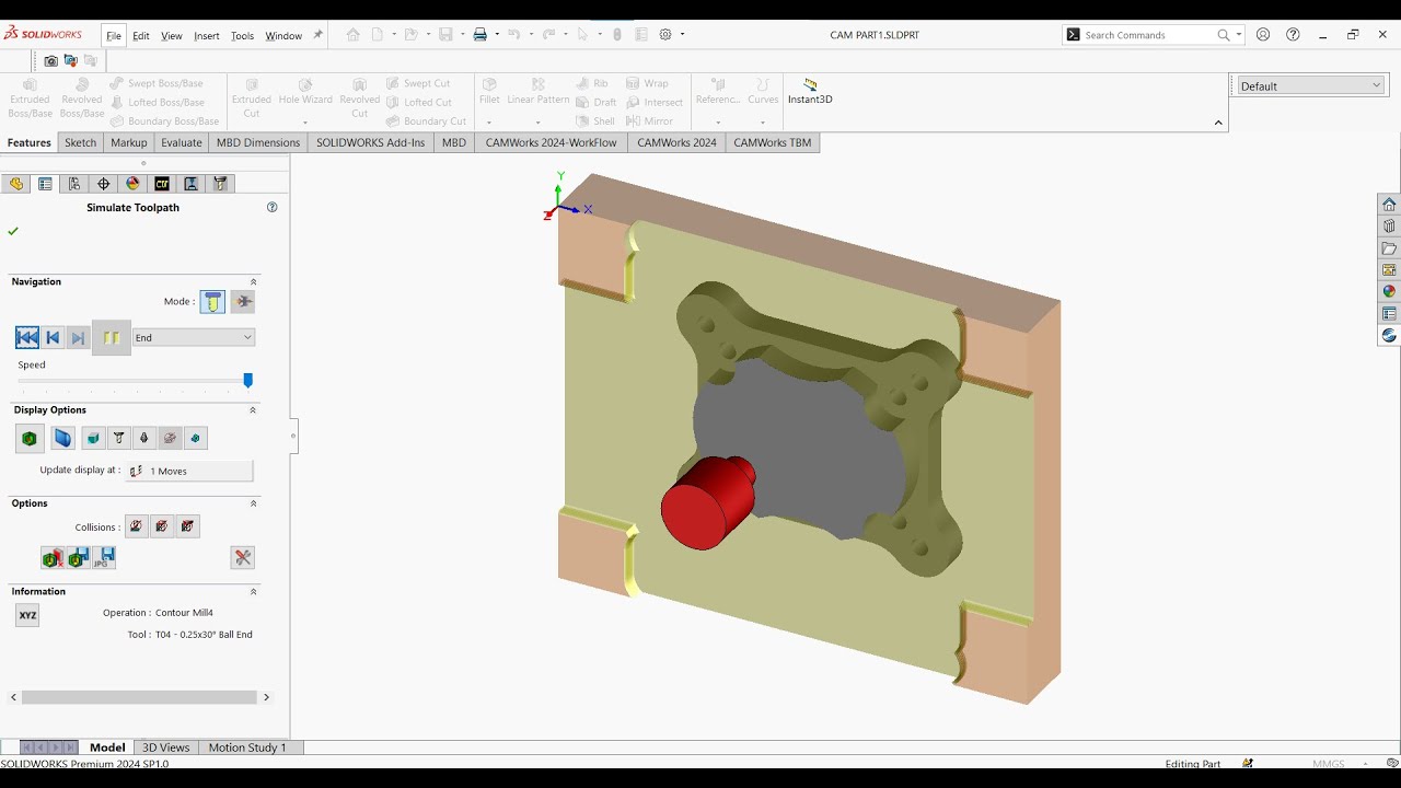 Solidworks Line Engraving SOLIDWORKS CAM_Engraving_4 - YouTube