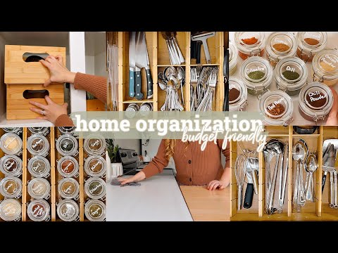 HOME ORGANIZATION IDEAS!!😍 CLEAN & ORGANIZE WITH ME