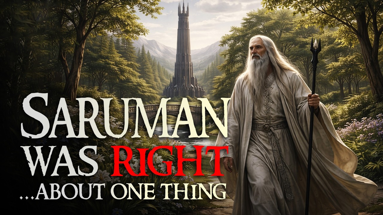 Tolkien’s Warning in Isengard | The Dangerous Truth Behind Saruman’s Vision