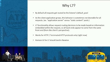 Load Balancing as a Service, Mitaka and Beyond