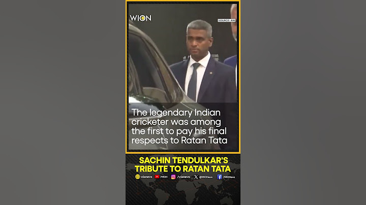 ரத்தன் டாடா மரணம்: சச்சின் டெண்டுல்கரின் உணர்ச்சிபூர்வமான அஞ்சலி, 'வாழ்க்கையிலும் மறைவிலும் அவர் தேசத்தை நகர்த்தினார்'