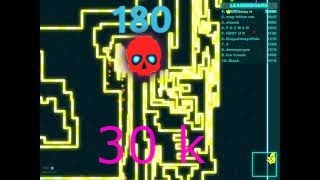 Powerline.io Adam  30k  180kills 🙀 NEW KILLS RECORD !! Dead because of the lag