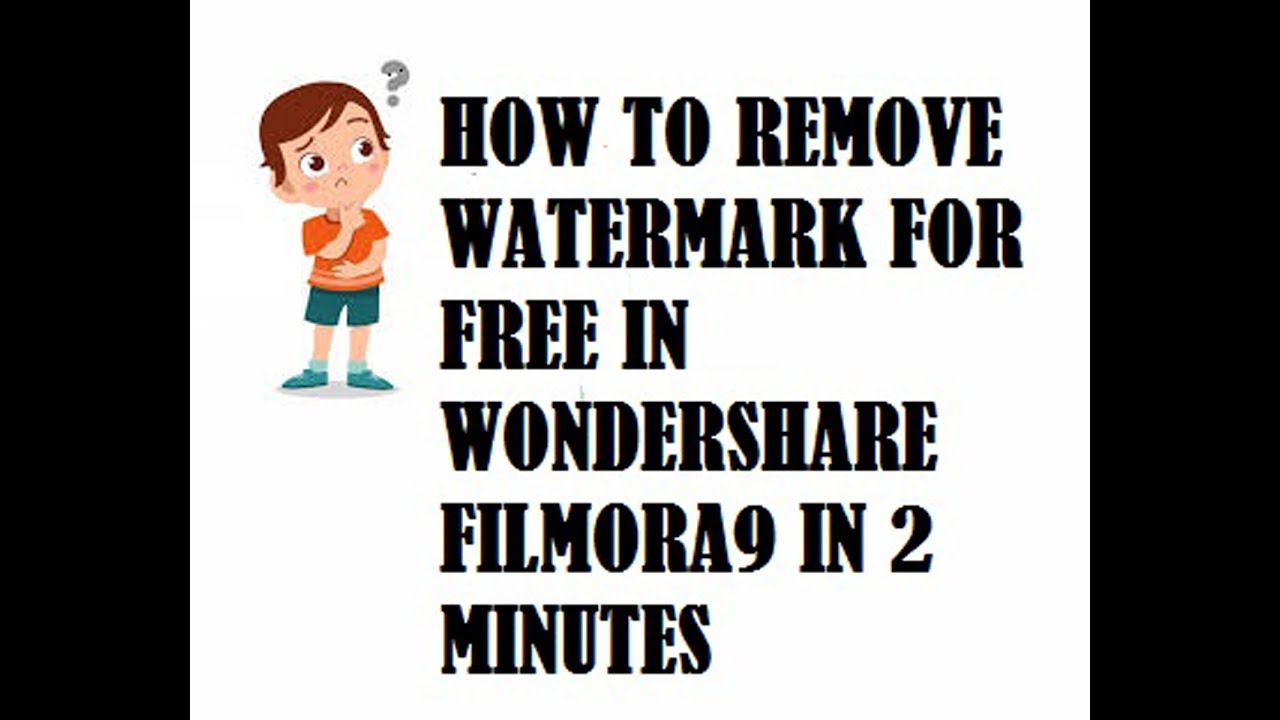 wondershare democreator watermark remover