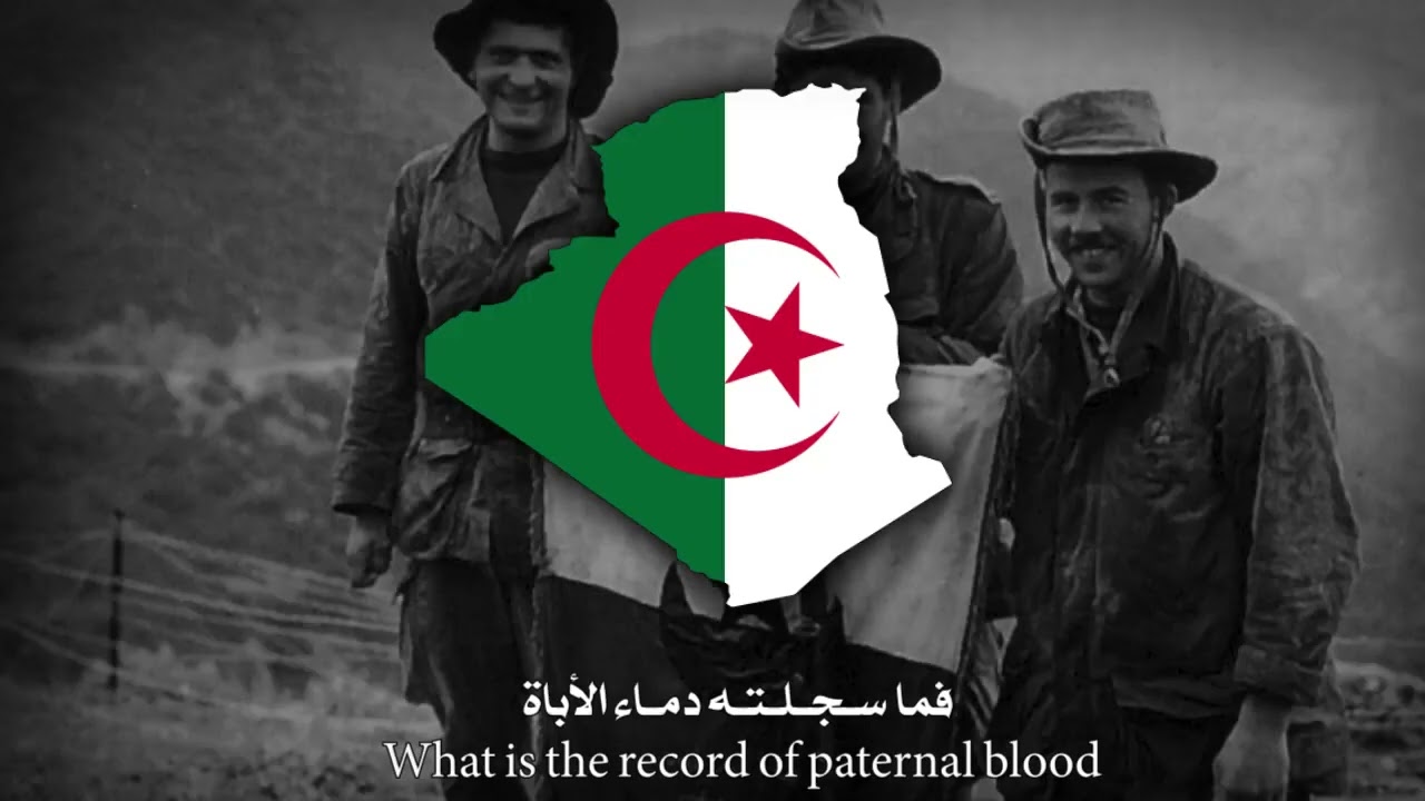 Algerian war song (Min dima al kouloub-من دماء القلوب)