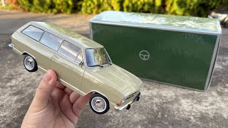 118 Opel Kadet B Caravan 1972 - Touring Model Cars Unboxing