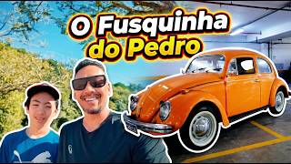 O FUSCA DO MEU AVÔ: Restaurei uma relíquia de 1972 para o meu filho!