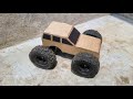  Jeep Car diy | Toys Carboard Craft build | 4×4 wheel 