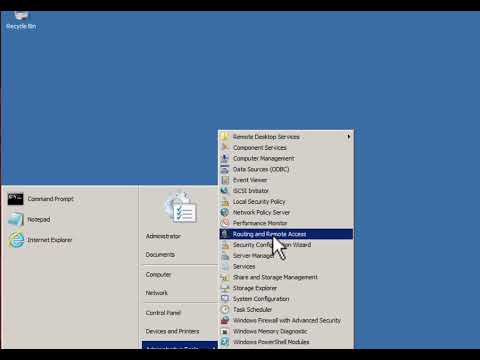 How to Enable And Configure NAT on Windows Server 2008R2