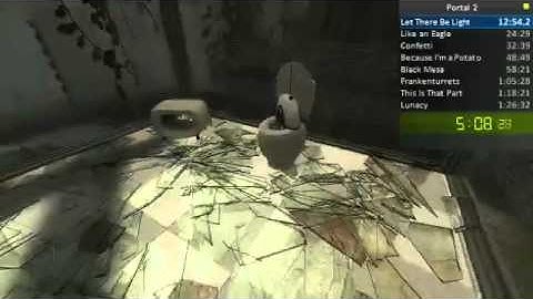Portal 2 Single Segment Speedrun - 1:15:32 - 1 / 7
