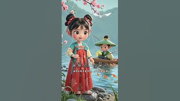 被这首《渔歌子》惊艳了！千年前的山水田园长这样……#诗词 #唯美诗词 #启蒙早教 #国学文化 #国风古韵 #一起学古诗