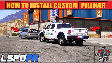 Custom Pullover Installation | LSPDFR | Amazing Plugin | #lspdfrtutorials