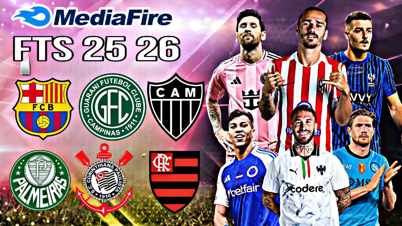 🔥SAIU O MELHOR FTS ANDROID 14,15 COM MODO CARREIRA E RUMO ESTRELATO EM QUALQUER CELULAR ANDROID