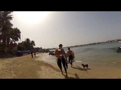 Still a little swell left, so we took the boat over to the surf spot Baides des Carpes. A bit windy still the wave was working and everyone had fun. Uploaded by http://www.gosurf.dk