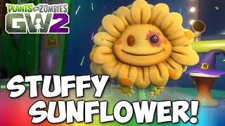 Stuffy Sunflower - Rare Character Showcase Plants Vs Zombies Garden Warfare 2