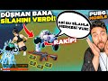 ABİ AL SİLAHIMI VUR ŞUNLARI! DÜŞMAN BENİ TANIDI SİLAHINI VERDİ! (HAYATIMI KURTARDI!!!) PUBG Mobile