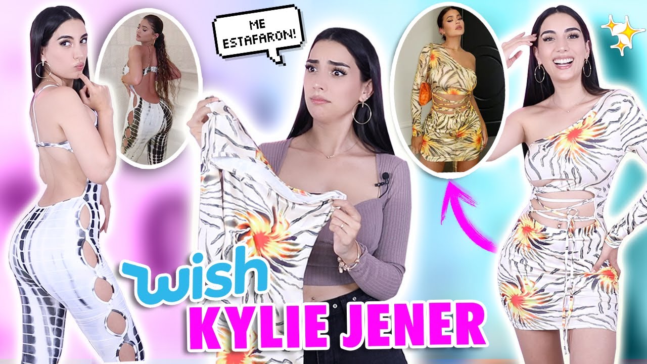 PROBANDO LOS VESTIDOS de KYLIE JENNER QUE COMPRÉ 😐¿Valió la pena? 😱 | - YouTube