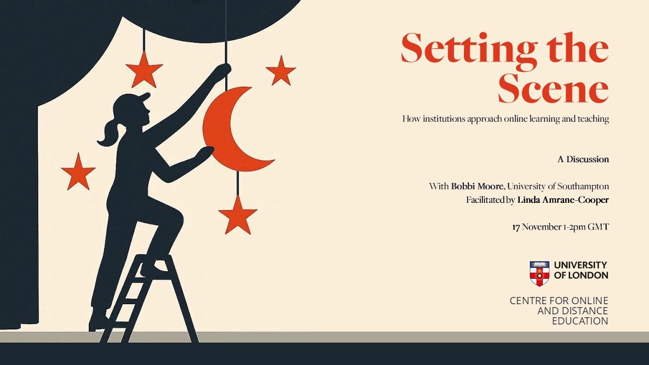 Setting the Scene: how institutions approach online learning and teaching