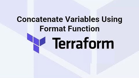 Concatenate Variables Using Format Function In Terraform
