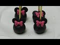 How to Make Minnie Mouse Cake Pops