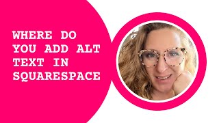Squarespace tips! Add alt text and metadata to your images for accessibility and SEO