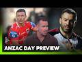 The boys preview the Dragons and Roosters' epic ANZAC day clash 💪 | Late Show with Matty Johns