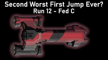 Second Worst First Jump Ever?* - Fed C - Run 12 - FTL Hard Random Streak