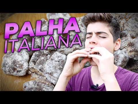 Como fazer PALHA ITALIANA (receita muito fácil!)