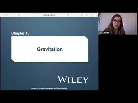 phys3A ch13.1 Newton's Law of Gravitation