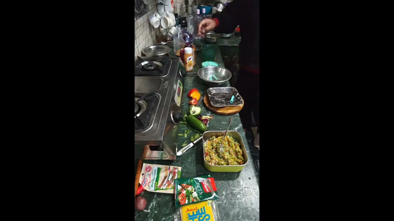 Home made Veg-sandwich..... 