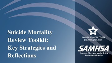 SMVF: Suicide Mortality Review Toolkit—Key Strategies and Reflections