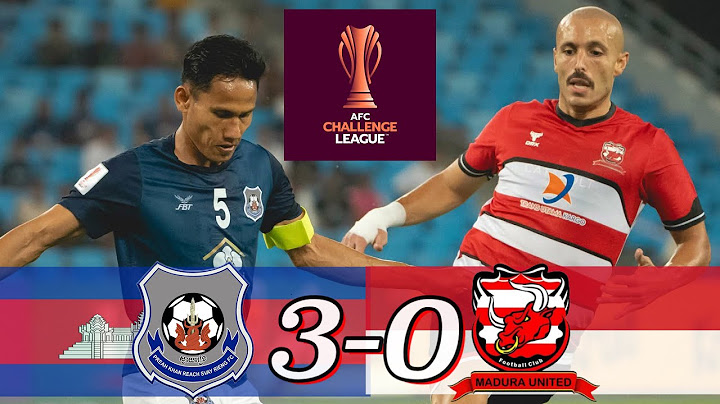 Preah Khan Reach Svay Rieng 🇰🇭 Vs 🇮🇩 Madura United | AFC Challenge League 2025 | Semifinal