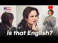 American react to chinese english