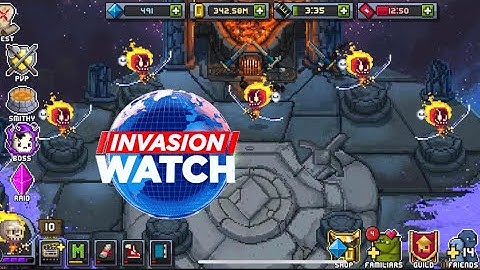 Bit Heroes, invasion maximum possible level, by Madara