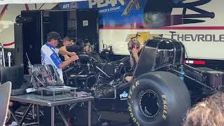John Force - NHRA Nitro Funny Car Startup - New England Nationals 2022