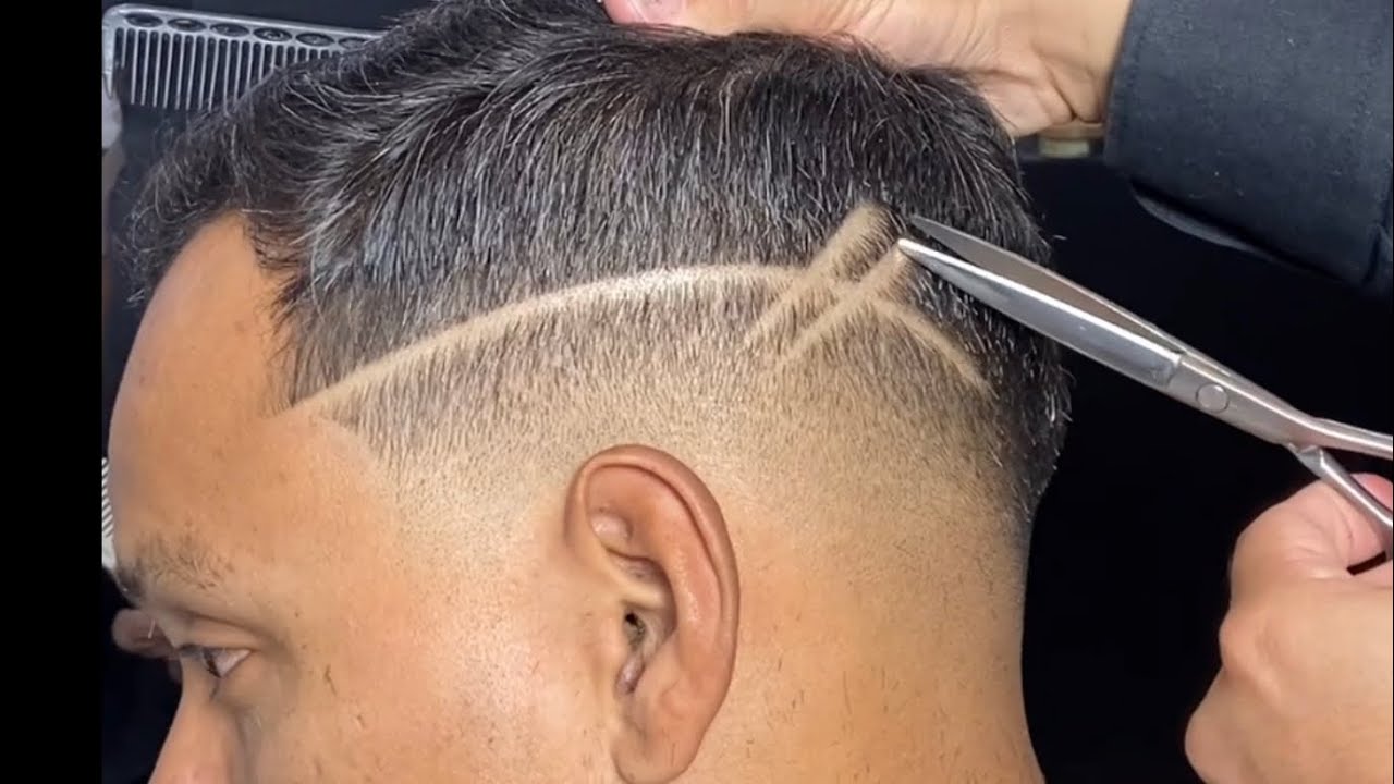 risquinho corte de cabelo masculino