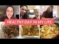 HEALTHY DAY IN MY LIFE | What I Eat In a Day | Working Mom Vlog | Shakshouka Recipe