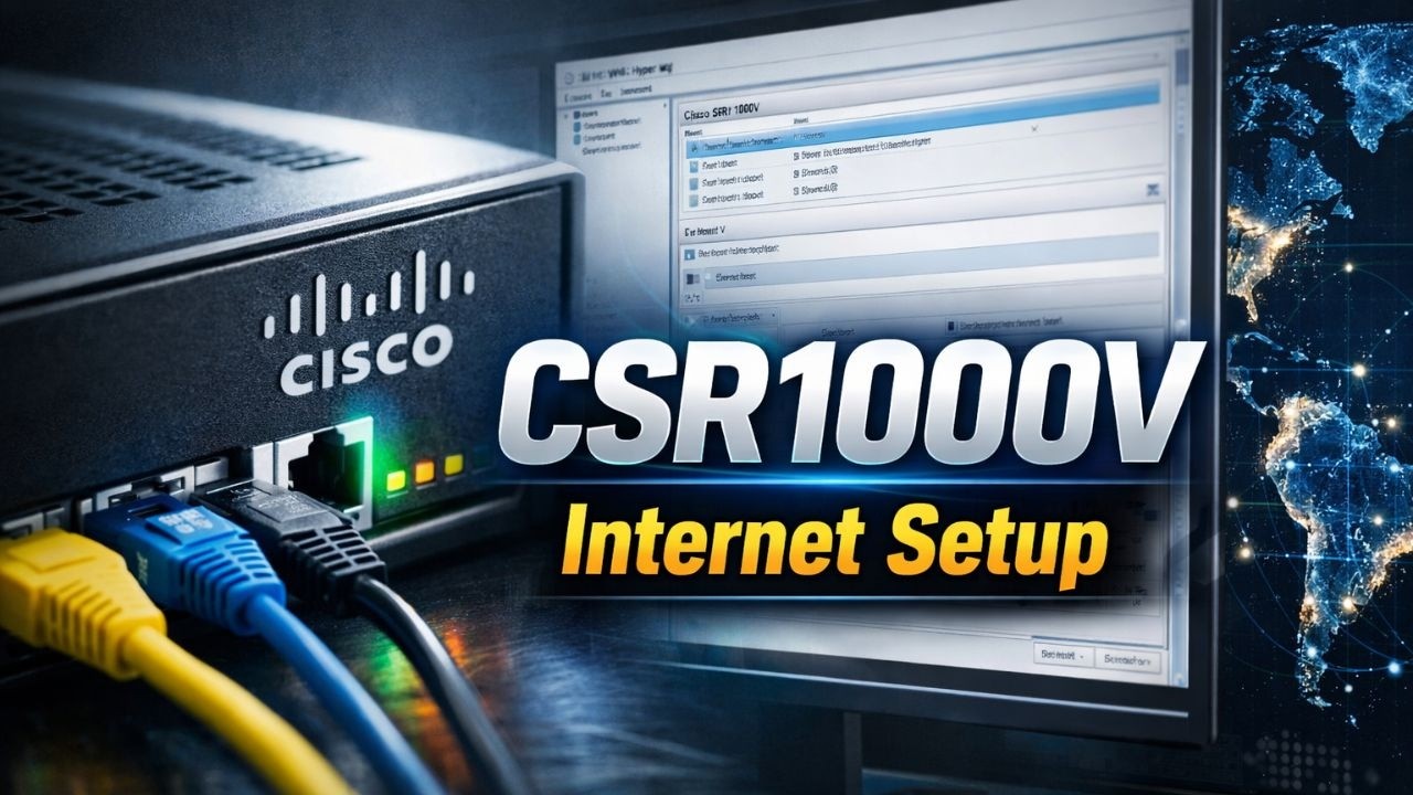 Csr 1000v Router How to Configure Internet Connectivity on Cisco CSR 1000V in Hyper-V ...
