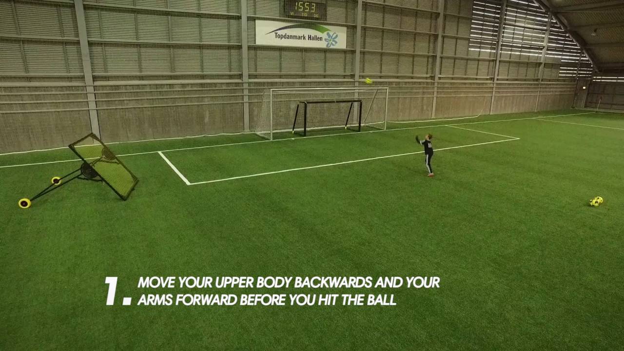 mstation Football Training Heading Drill Finishing YouTube