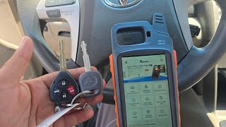 Toyota Camry 2009 Adding A Key With Valid Key Using Key Tool Max Pro