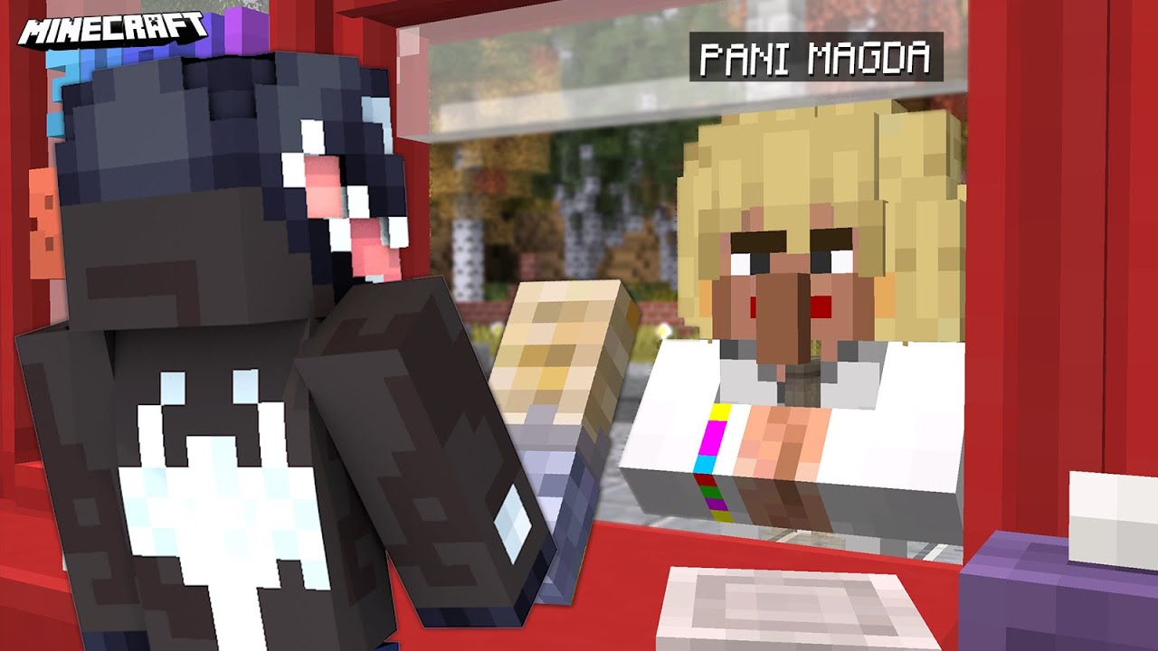 PANI MAGDA I KSIĄŻULO TESTUJĄ mojego KEBABA W MINECRAFT!