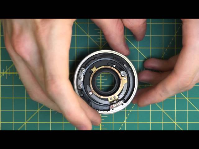 Minolta MC Rokkor-PF 55mm f1.9 Lens Full Disassembly and Aperture