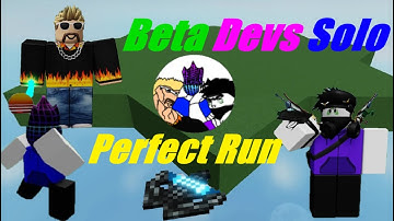 Perfect running Beta Devs -  [Item Asylum]