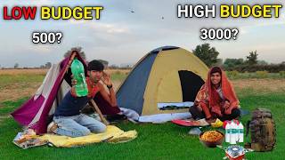 Low Budget vs High Budget: 24 Hour Survival Challenge!