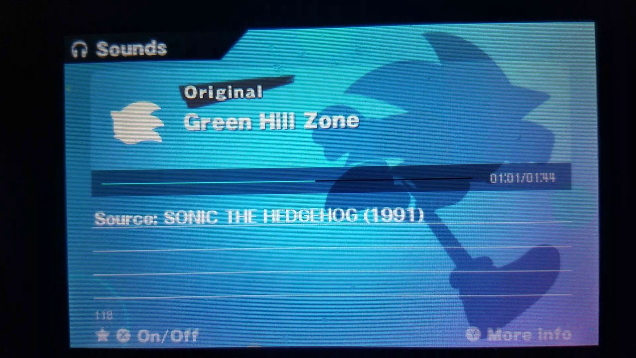 SSB4Green Hill Zone Song (Sonic) 💙 YouTube