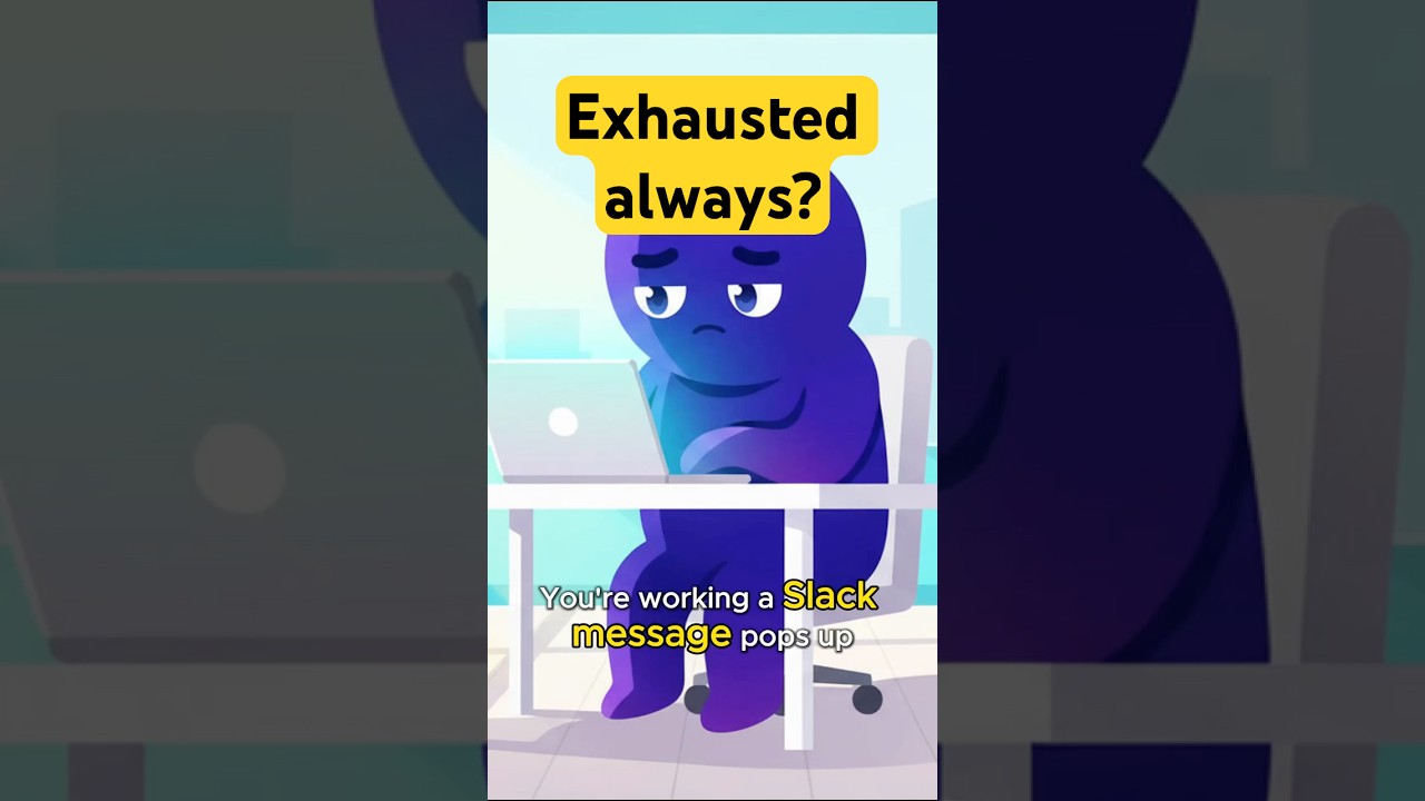 Why you feel exhausted all the time 