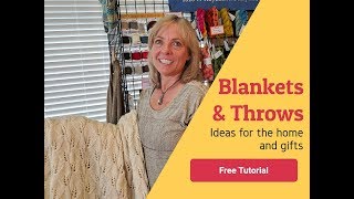 Blankets and Throws Ideas for Knit and Crochet