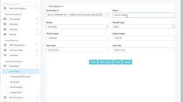 Campaigns Daily Module | Advertising Management System SAAS | www.ownitweb.com