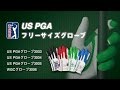【動画】US PGAグローブ　フリーサイズ｜ダイヤゴルフ