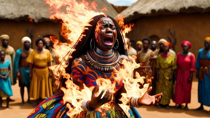 😱🔥POUR SAUVER SON PEUPLEELLE A ÉTÉ INCENDIÉE ! Historie Africaine, conte - YouTube