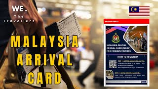 Malaysia's Digital Arrival Card (MDAC) 2025 🇲🇾 | Step-By-Step Guide